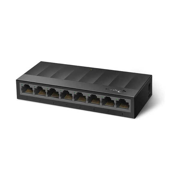 TP-Link TL-LS1008G 8-Port 10/100/1000Mbps
  Desktop Switch