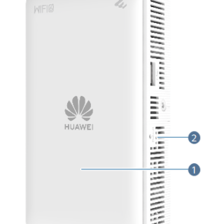 Huawei AP263 Wifi 6 Wall Plate Access
  Point AP, Dual-Band 2.4GHz – 5GHz