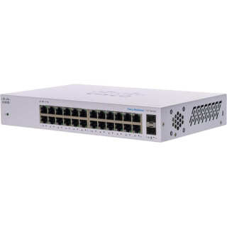 Cisco CBS UNMANAGED 24-PORT 2x1G SFP
  GIGABIT SWITCH Non POE CBS110-24T-UK