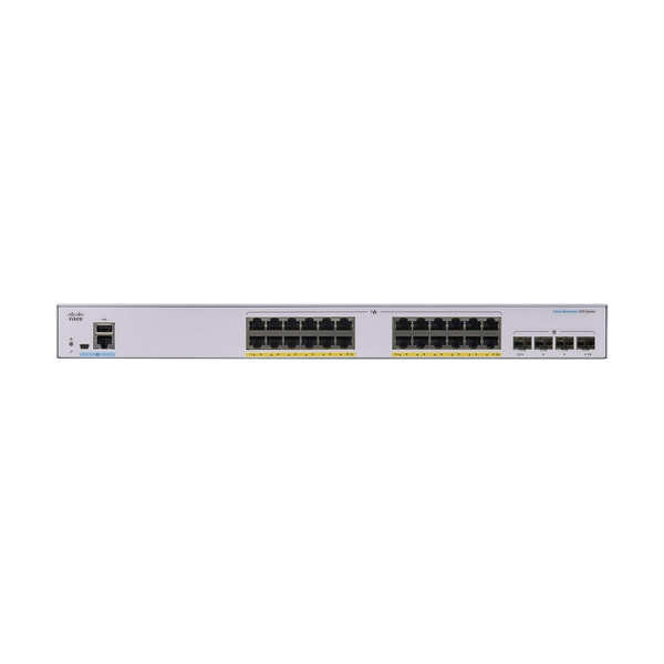 Cisco SB 24-PORT GIGABIT POE SWITCH MNGD
  WITH 4 SFP CBS350-24P-4G-UK-I