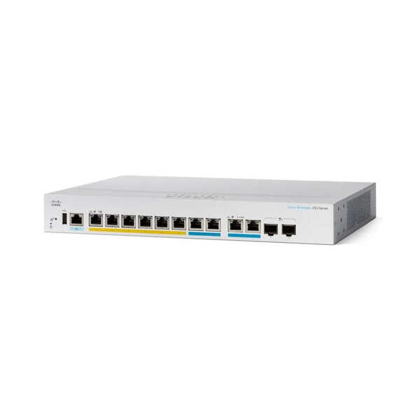 Cisco SB 8-PORT GIGABIT MNGD POE SWITCH
  CBS350-8P-E-2G-UK