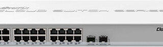 MikroTik CRS326-24G-2S+RM 24 Gigabit Port
  Switch with 2 x SFP+ Cages (CRS326-24G-2S+RM)