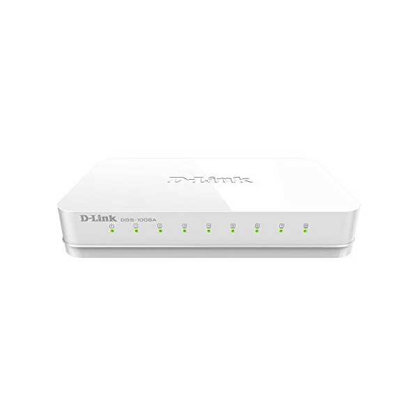 D-Link DGS-1008A 8-Port Gigabit Easy
  Desktop Switch-RZZH3140402432