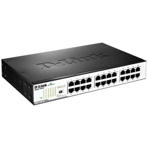 D-Link 24-Port Rackmountable Gigabit
  Switch DGS-1024D