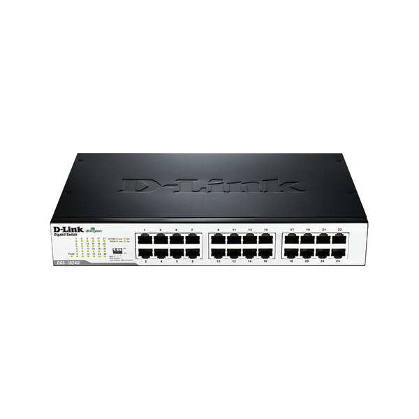 D-Link 24-Port Rackmountable Gigabit
  Switch DGS-1024D