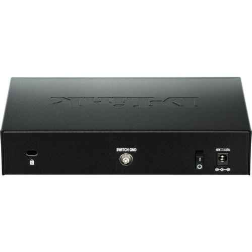 D-Link 8-Port EasySmart Gigabit Ethernet
  PoE Switch (DGS-1100-08P)