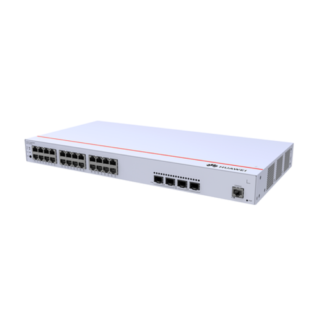 Huawei CloudEngine S310-24P4S Gigabit PoE
  24-Port Network Switch - L2+ (Static Router), 24*10/100/1000 BASE-T ports,
  4*GE SFP Ports, POE+(370W)