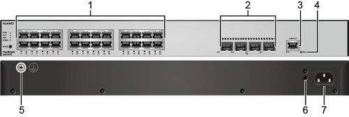 Huawei S310-24T4S 24-Port Non-PoE Network Switch - L2+ (static router), 24*10/100/1000 BASE-T Ports, 4*GE SFP Ports %count(title) +254720548999 Huawei S310-24T4S 24-Port Non-PoE Network
Switch - L2+ (static router), 24*10/100/1000 BASE-T Ports, 4*GE SFP Ports