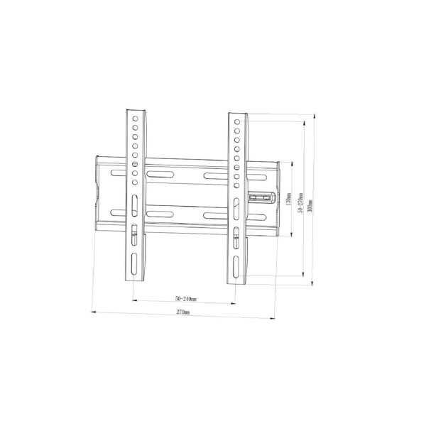 Skill Tech Fixed TV Wall Mount - SH 41F - Image 2