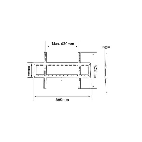 Skill Tech Fixed TV Wall Mount - SH 64F - Image 2