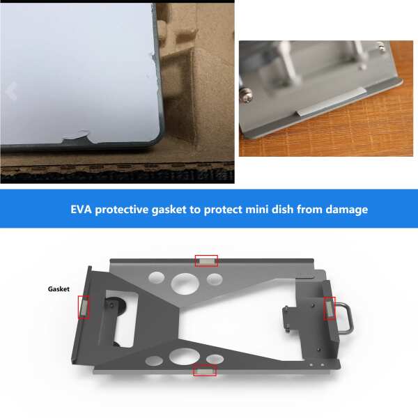 Starlink Gen 3 Roof Mount，For
  Rv,Vans,Boat Magnetic Mount,Compatible With Starlink Standard V3
  Dish,Starlink Gen 3 Car Mount Kit - Image 4