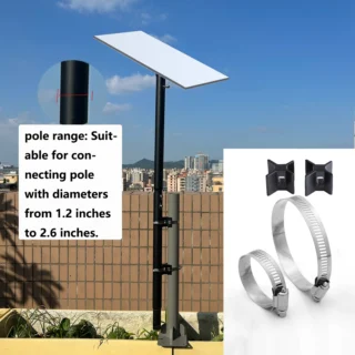 Starlink Pole Mount Adapter,For Starlink
  V2 Gen3 Starlink Mini,Tv Masts And Satellite Masts,Suitable For Connect Pole
  Wiht Pole