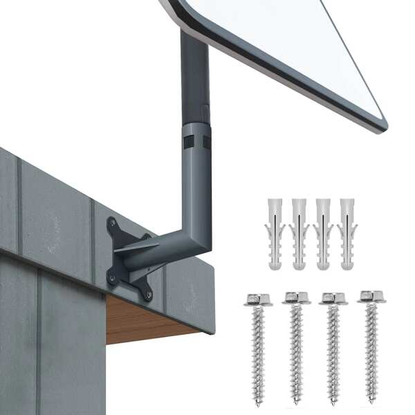 Starlink V2 Mount Kit,For Eaves Or
  External Walls Mount,Starlink Pole Metal Bracket,Compatible With Starlink V2
  Rectangular Dish