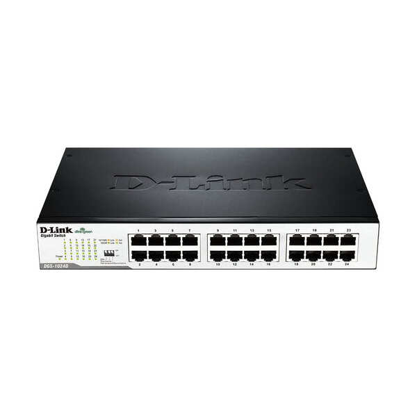 D-Link DGS-1024C 24-Port Gigabit
  Unmanaged Switch