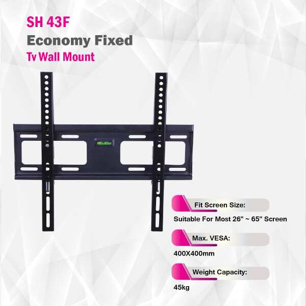 Skill Tech Fixed TV Wall Mount - SH 43F - Image 4