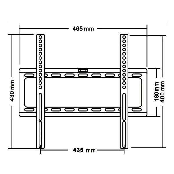 Skill Tech Fixed TV Wall Mount - SH 45F - Image 2