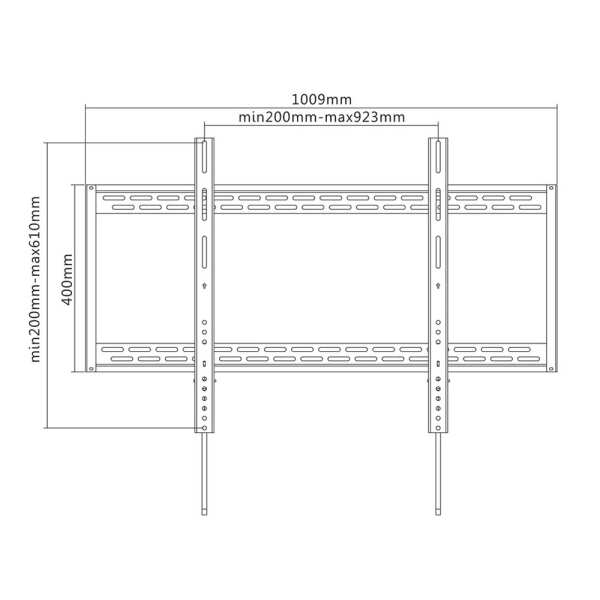 Skill Tech Fixed TV Wall Mount - SH 96F - Image 2