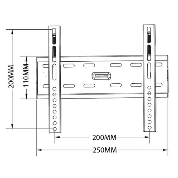 Skill Tech Fixed TV Wall Mount - SH 20F - Image 2