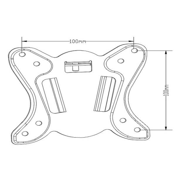 Skill Tech Fixed TV Wall Mount - SH 10T - Image 2