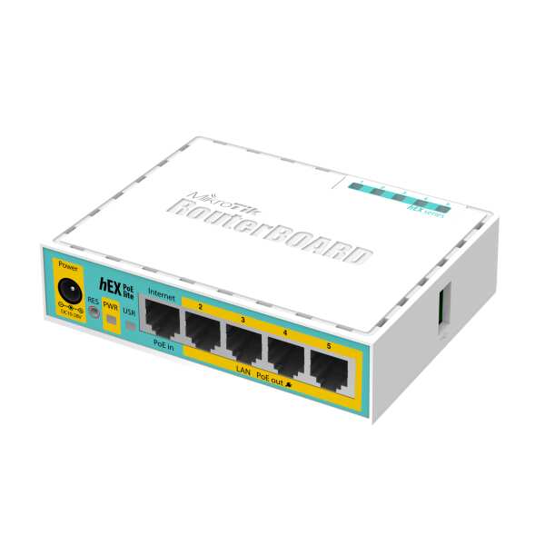 MikroTik hEX PoE lite