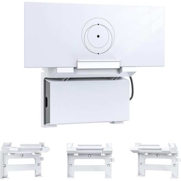 NGAKONA Mount for Starlink Mesh Router Gen 3 + StarLink Power Supply Brackets Holder V3 - Star Link Internet Kit Satellite, Signal Integrity Space Saving, ABS Stability Wall Holder (2 in 1 Mount)