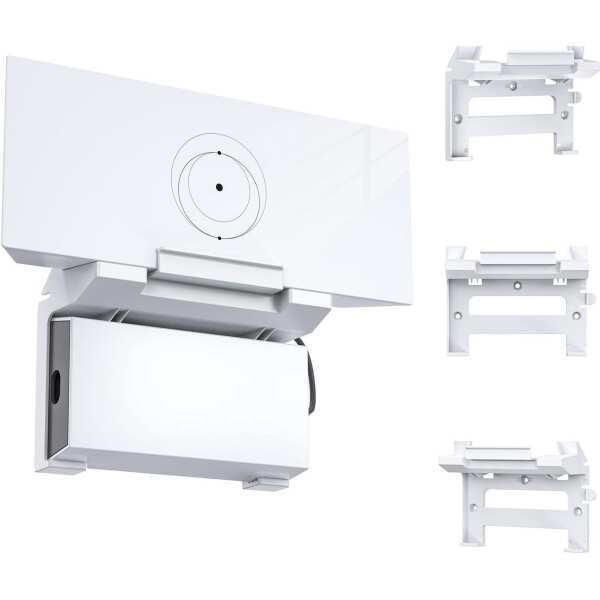 MSAFF 2 in 1 Starlink Gen 3 Router Mount & StarLink V3 Power Supply Brackets Holder - Star Link Internet Kit Satellite, Signal Integrity Space Saving, ABS Stability Wall Holder