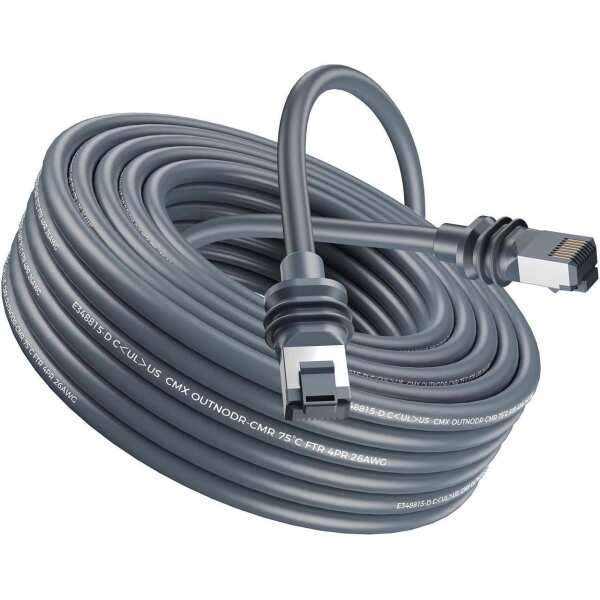 Ablian Starlink Gen 3 Replacement Cable 150FT(46M),Waterproof Starlink Extension Cable V3 for Starlink Internet Kit Satellite V3,Fast & Stable Starlink Ethernet Cable Gen 3/Mini