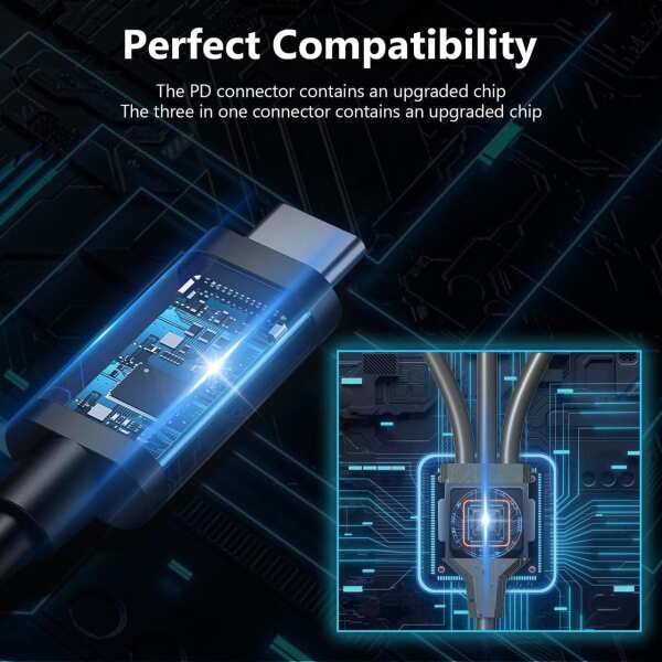 FormiPow Starlink Mini Cable, 3-in-1 Multi-Purpose Power Cable for Starlink Mini (USB C to DC, DC to DC, Car Charger), Waterproof & Multiple Lengths Available (9.8FT, 16.4FT, 32.8FT) - Image 4