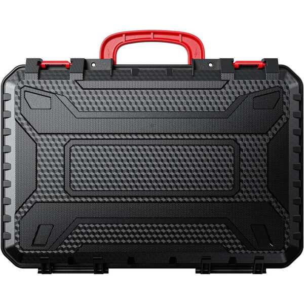 DriveXpwr Waterproof Storage box fits Starlink Mini Dish Kit, Hard Case Organizer for Starlink Mini, Kickstand, Pipe Adapter, Cables & More,Durable Foam Interior, Dual Layer Shock Protection