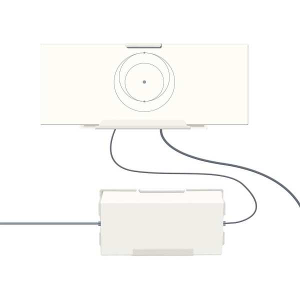 FTWMEME Starlink Router Mount - ABS Starlink Wall Mount for Gen 3 V3 Routers and Power Adapters, Starlink Gen 3 Mount, Starlink Internet Kit Satellite, Ideal for Wall, Home Office, or RV Setup