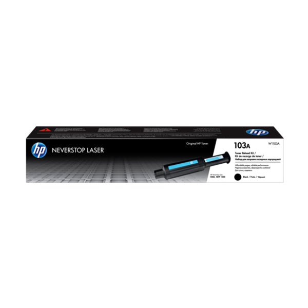 HP 103A Black Original Neverstop Laser Toner Reload Kit (W1103A) - Kenya
