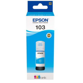 Epson 103 EcoTank Cyan Ink Bottle - 65ml - C13T00S24A - Kenya