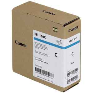 Canon PFI-110C Cyan Pigment Ink Tank (160 mL) - 2365C001AA - Kenya