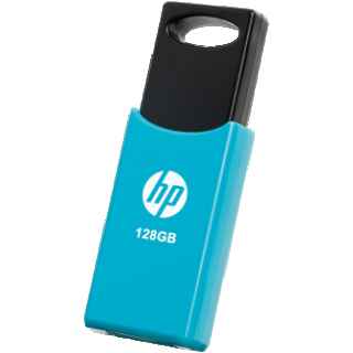 HP 128GB v212 USB 2.0 Metallic Flash Drive - Light Blue (HPFD212LB-128) - Kenya