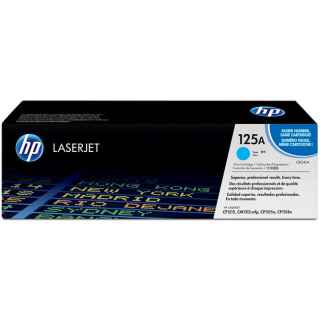 HP 125A Cyan Original LaserJet Toner Cartridge (CB541A) - Kenya
