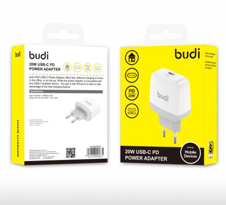 Budi AC940TU / AC940TE 20W Pd home charger - Kenya %count(title) +254720548999 Budi AC940TU / AC940TE 20W Pd home charger - Kenya - Image 2