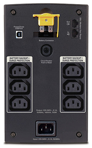 APC BX1400UI Back-UPS 1400VA 230V AVR IEC Sockets UP - Kenya %count(title) +254720548999 APC BX1400UI Back-UPS 1400VA 230V AVR IEC Sockets UP - Kenya - Image 2