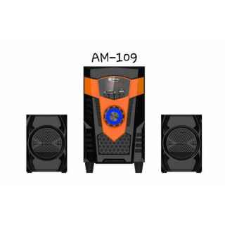 Amtec AM-109 2.1CH Bluetooth USB Woofer System - Kenya