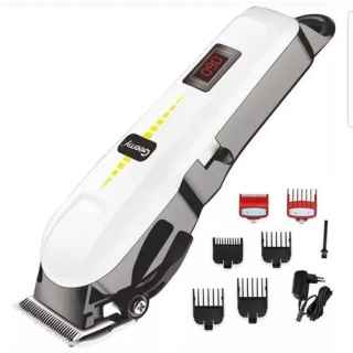 Geemy GM-6008 Rechargeable Hair Clipper - Power: 15W, Voltage: 220-240VErgonomic, Stainless steel blades - Kenya