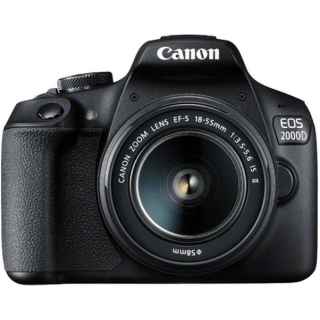 Canon EOS 2000D DSLR Camera and EF-S 18-55 mm f/3.5-5.6 IS II Lens (2728C003AA) - Kenya