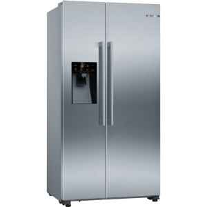 Bosch KAI93VIFPG 562Liters Side by Side Refrigerator - Ice & Water Dispenser with Tank, Inox-easy clean - Kenya