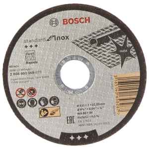 Bosch Standard for INOX & Metal straight cutting disc, 115 mm, 22.23 mm, 1,0 mm (2608619383*) - Kenya