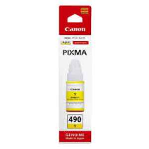 Canon GI-490Y EMB Yellow Ink Cartridge-0666C001AA - Kenya