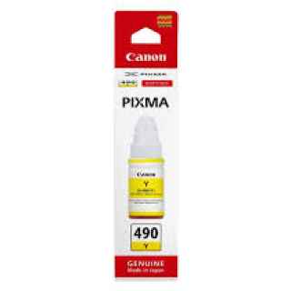 Canon GI-490Y EMB Yellow Ink Cartridge-0666C001AA - Kenya