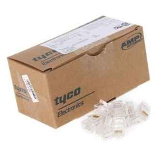 AMP Tyco Unshielded Cat5e RJ45 Ethernet Network Modular Connector Plug( 5-554720-5) - Kenya