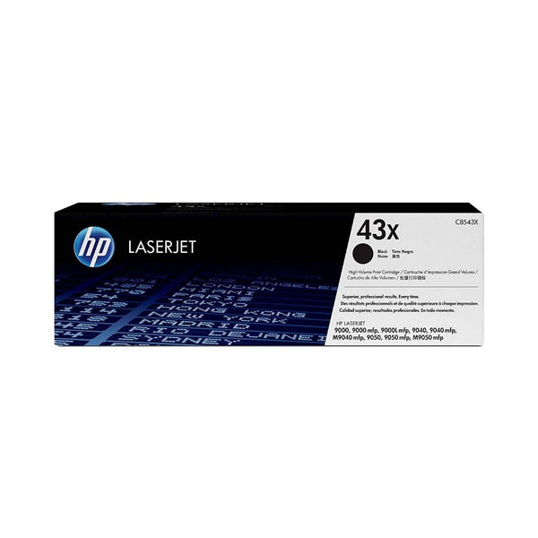 HP 43X Black LaserJet Toner Cartridge (C8543X) - Kenya