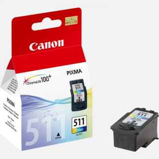 Canon CL-511 Tri-Color Ink Cartridge (2972B001AA) - Kenya