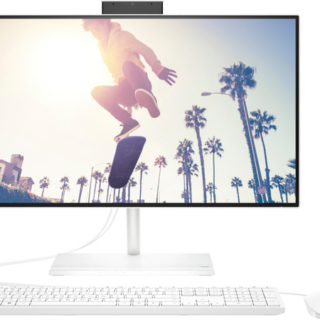 HP AIO 24-CB1013NH All-in-One PC Computer - Intel Core i7-1255U 12th Gen, 8GB RAM, 512GB SSD, 23.8" FHD, DOS, 1-yr Warranty - 6M805EA - Kenya