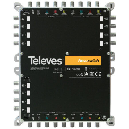 TELEVES Nevoswitch QUAD 9x9x12 CASCADE
