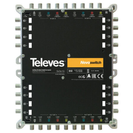 TELEVES Nevoswitch QUAD 9x9x16 CASCADE
